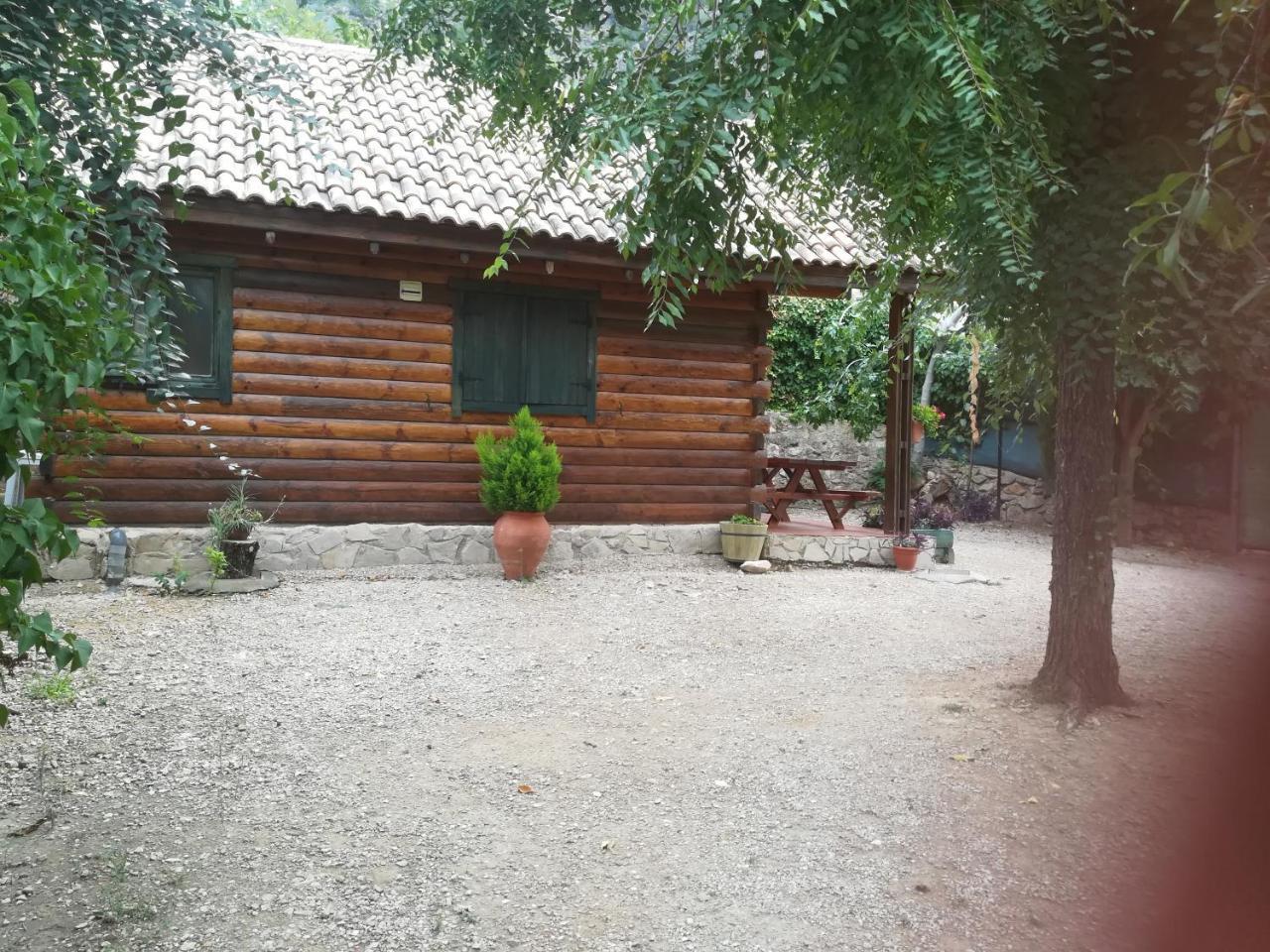 Cabana De Madera La Encina Бурунчель Экстерьер фото