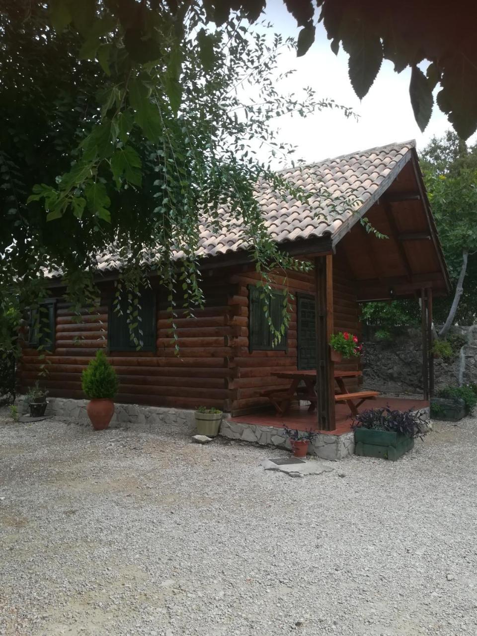 Cabana De Madera La Encina Бурунчель Экстерьер фото